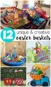 The mixture is hot, so allow it to cool down under room temperature. Unique Easter Basket Ideas For Kids Crafty Morning Kids Easter Basket Creative Easter Baskets Unique Easter Baskets