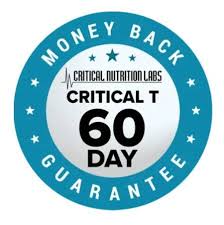 Critical T 60-day money-back guarantee badge