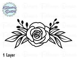 Free Free Flower Bouquet Outline Svg