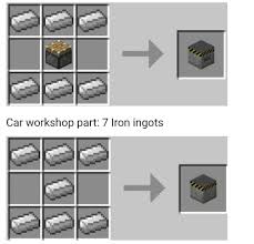You can use any wood color for the car body parts to define the vehicle color. Ultimate Car Mod Para Minecraft 1 16 5 1 13 2 Welcome Cnm Entreprises