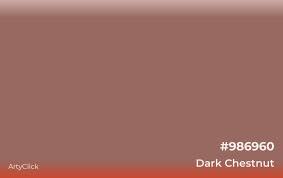 Dark Chestnut Color Arty
