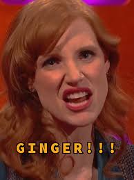 jessicachastain thinks gingers don't deserve the hate! 👩‍🦰 #grahamn...
