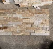 Beige Thin Stone Panel - Lightweight Waterproof Modern Design