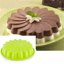 9 Silicone Sun Flower Kitchen Round Bread Cake Chocolate Pizza Mold Baking Pan Cake Molds Silicone Cake Mold Chocolate Pizza