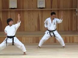 Okamoto Sensei Demonstrating Kata Empi Shotokan Karate Kata Shotokan Karate Karate Kata