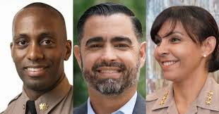 Several candidates for Miami-Dade sheriff live in Broward. Is that okay?