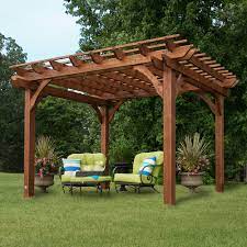 Check spelling or type a new query. This Beautiful 10 X 12 Pergola Is Made From 100 Cedar It Lets Vines And Crawling Roses Turn Your Patio Into Backyard Pergola Outdoor Pergola Cedar Pergola
