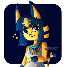Ellen's Art — another Ankha drawing because yes