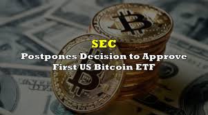 According to an sec filing released aug. Sec Postpones Decision To Approve First Us Bitcoin Etf The Deep Dive