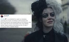 I'm so grateful to nicholas brittell and disney for allowing me so much creative freedom, and for trusting me with cruella's beautiful. Cruella Early Reviews Hail The Fashion Music And A Perfectly Cast Emma Stone Entertainment