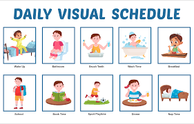 If you're looking for an affordable option, you can get this visual schedule, which comes as a digital file that you have to print yourself. 5 Best Free Printable Visual Schedule Printablee Com