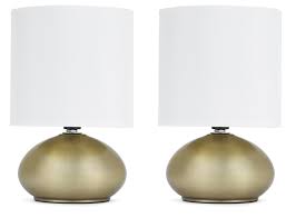 Crista Table Lamp Set Of 2 Table Lamp Mini Table Lamps Mini Accent Lamps