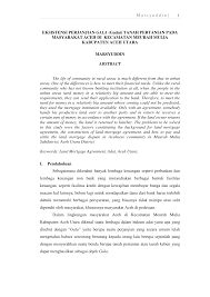 Download contoh surat perjanjian gadai tanah sawah gudang surat format 659 x 879 pixel. Https Jurnal Usu Ac Id Index Php Premise Article Download 8236 3584