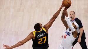 Reggie jackson and nicolas batum added 17. Utah Jazz Take Game 1 With Come Back Win Against The Los Angeles Clippers Slc Dunk
