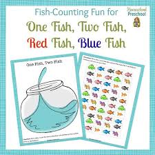 Dr seuss coloring pages one fish two fish. Hands On One Fish Two Fish Printables And Activities