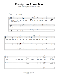 Sheet Music Frosty The Snowman Christmas Sheet Music Sheet Music Piano Sheet Music Free