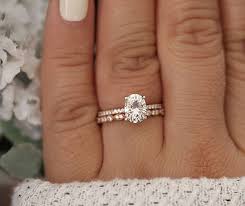 Forever Classic Moissanite Oval 8x6mm And Milgrain Diamond Etsy In 2020 Rose Engagement Ring Wedding Rings Oval Bridal Rings