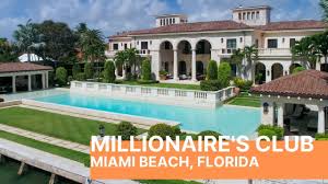 In fact, you have the run of two coastlines to find other stylish pads in these parts. Miami Beach Millionaire S Club Tour Breathtaking Mansions Youtube