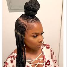 When you get towards the end of the hair and you have little hair to braid, you can finish off the hairstyle with a regular braid. There Are So Many Different Ways To Get Creative With Your Braids Natural Hair Styles Braided Hairstyles Hair Styles
