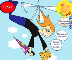 The spinning creates lift, and the toy flies when released. Esti O Mama Elicopter Afla Facand Acest Test Desprecopii Com