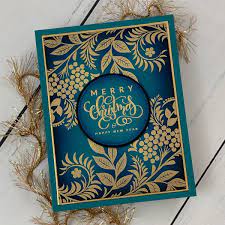 merry christmas holiday tapestry stamped christmas cards christmas cards handmade christmas card art