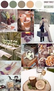 Winter wedding colors and themes. Winter Wedding Color Schemes Wedding Reports
