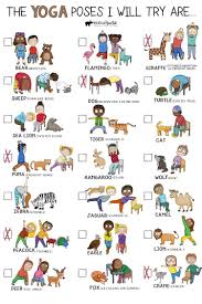 Yoga For School Home No Mats Getting Down On Floor Required Can Be Done Standing With Chair Kids Yoga Poses Yoga For Kids Childrens Yoga