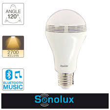 Sonolux Led Bulb With E27 Base And Bluetooth Loudspeaker