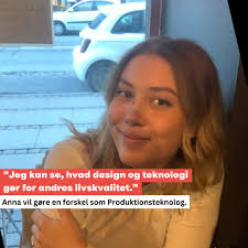 Anna vil designe hjælpende teknologi 🛠️✨ Som personlig hjælper for en  borger med handicap har Anna Buhl Larsen set, hvor meget design og  teknologi kan betyde i hverdagen. Derfor har hun søgt
