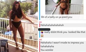 Woman is body-shamed after posting her bikini pictures on Snapchat | Daily  Mail Online