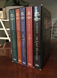 Percy jackson and the olympians, book one: Percy Jackson And The Olympians 5 Book Box Set Paperback For Sale In Oak Lawn Il Offerup