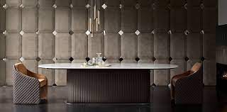 Daytona Arredamento Contemporaneo Moderno Di Lusso Arredo E Mobili In Stile Art Deco Per La C Tavoli Da Pranzo In Marmo Mobili Di Lusso Tavoli Da Pranzo Ovali