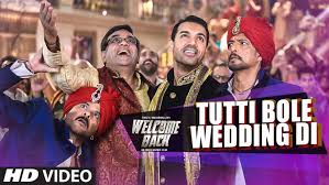 Tutti Bole Wedding Di Video Song Welcome Back Official Video Songs Free download film welcome back (2015) full movie subtitle indonesia mp4 lk21 hd bluray 360p 480p 720p 1080p. blog to bollywood