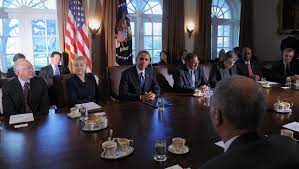 Obama, a democrat from illinois, took office following a decisive victory over republican nominee john mccain in the 2008 presidential election.four years later, in the 2012 presidential election, he defeated republican nominee mitt romney to. The Obama Administration