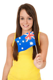 Australian Flag Woman Holding Australian Flag Isolated On White Aff Woman Flag Australian White Isolated Ad Australian Flags Flag Australian