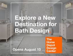 Refreshing the overall look of your bathroom can start with something as small as adding fixtures to full scale projects such as tiling. Home Depot Bathroom Design Center Interiors Home Design
