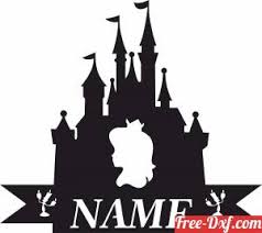 This will import the design into your library in the user designs folder. Download Disney Princess Ice Castle Silhouette Custom Name Fddni