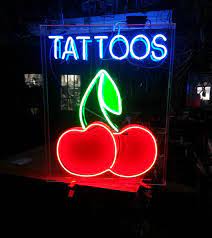 Neonprops Signsoftoronto The6 Toronto Atomiccherrytattoo Neon Neon Signs Neon Quotes