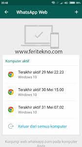 Cara sadap whatsapp menggunakan whatsapp web. 2 Cara Mengetahui Whatsapp Kita Disadap Atau Tidak
