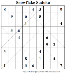 Our 4 first sudoku editions are out! Snowflake Sudoku Daily Sudoku League 109