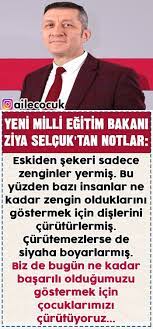 Milli eğitim bakanı ziya selçuk, uzun süredir tartışılan yüz yüze sınavlarla ilgili yeni bir açıklama yaptı. Yeni Milli Egitim Bakani Ziya Selcuk Tan Notlar Kids Health Reading Education