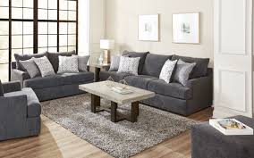 Stephenson Sofa Set Gray Accent Pillows Living Room Furniture Design Living Room 4 Piece Living Room Set