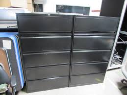 Check spelling or type a new query. Black Knoll 5 Drawer Lateral File Cabinets Recycled Office Furnishings