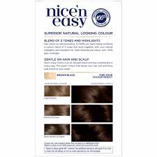 Straightforward doesn't have to mean boring; Clairol Nice N Easy Brown Black 3 Permanent Hair Dye Wilko