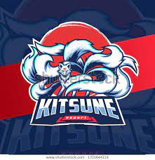 Find Kitsune Mascot Esport Logo White Fox Stock Images In Hd And Millions Of Other Royalty Free Stock Photos Illustrations A Kitsune Mascot Design Logo Design