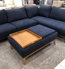 This sectional sofa has a gray microvelvet finish, and it can comfortably sit up to six people at a time. Macy S Sofa Sale Martha Stewart Saybridge Jollene Couch Review