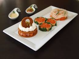 Trio De Saumon Mi Cuit Fume En Gelee Citronnee Recettes Recette Recette Alimentation Cuisine Facile