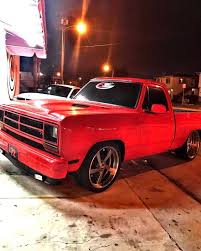 Image result for Impact Red 1982 Dodge Truck