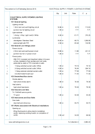 It is able to do this because it is designed to include various fields which are very commonly used for financial calculations. Smm7 Bill Of Quantities