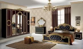 You can browse through lots of rooms fully furnished with inspiration and quality bedroom furniture here. Barocco Italian Black Gold Bedroom Set Cash And Carry Beds